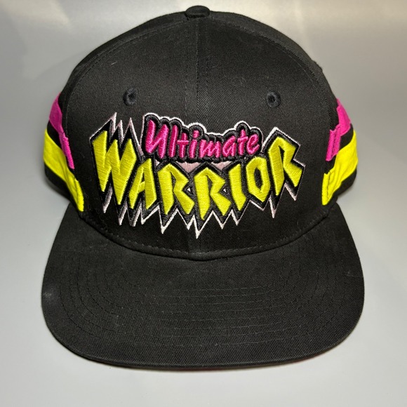 WWE Ultimate Warrior Hat Cap Official Licensed Product Snapback Hat Wrestling - Picture 1 of 6